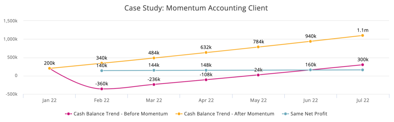 Case Study: Momentum Accounting Client